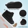 Kids' Winter Boots: Boys' Cozy Cotton & Girls' Velvet Warm Snow Shoes for Toddlers