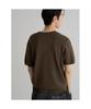 8seconds Formal Round Neck Short Sleeve Knit Khaki