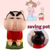 Adorable Cartoon Inspired Savings Piggy Bank Collectible Figure For Home Decor Gifts