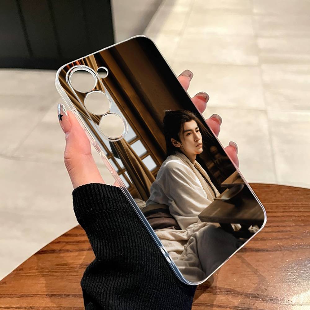 The TV series Pursuit of Jade-Zhang Linghe Phone Case For SamsungA10,12,20,21S,30,31,40,50,51,52,70,71 Transparent Cover Samsung a52 a52S