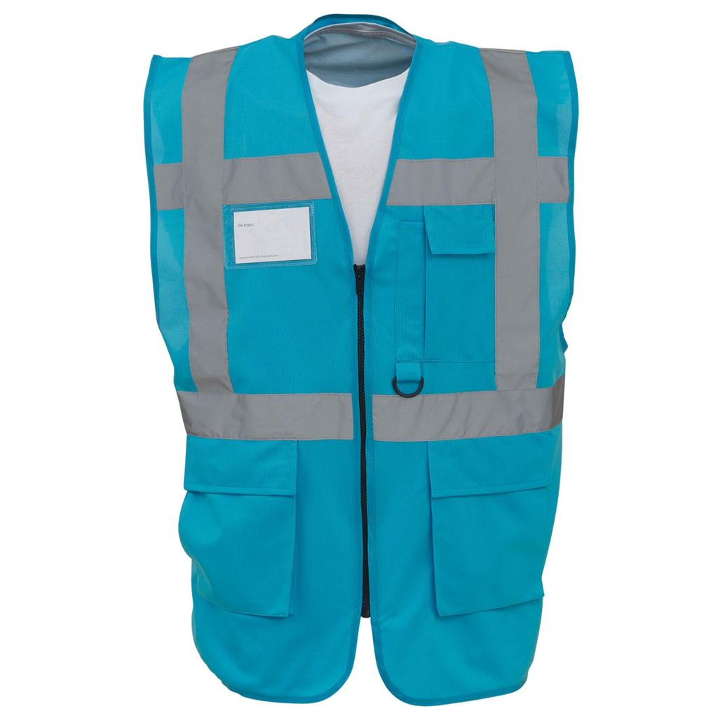 Yoko Hi-Vis Premium Executive/Manager Waistcoat / Jacket