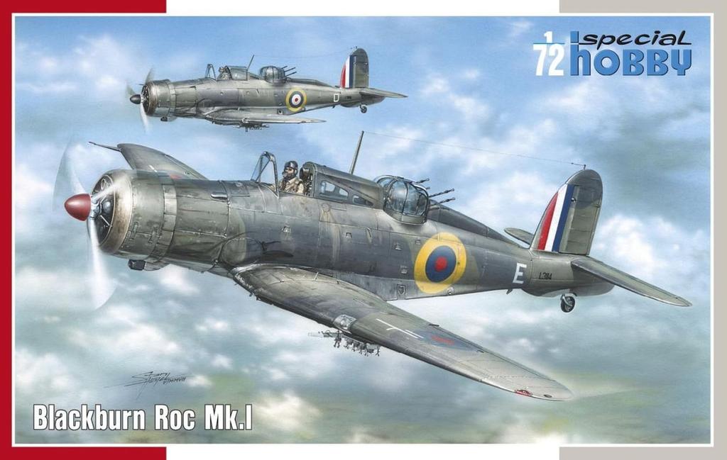 Special Hobby British Blackburn Rock Swivel Gun Fighter Plastic Model SH72141 1/72 Mk.I (Airplane)