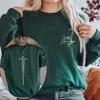Mikina Love Is A Dagger Mikina Loki a Lady Loki Mikina Loki Dagger Dámský svetr s dlouhým rukávem Ležérní svetr