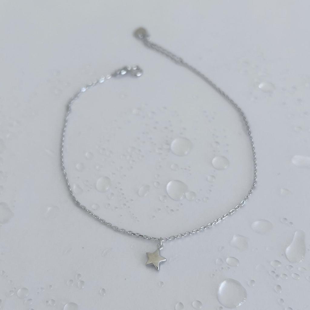 Silver Ankle Bracelet Without Stones (2143789)