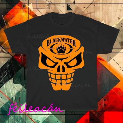 Brand New Blackwater Black Water Logo American T-Shirt Funny Size S To 5XL