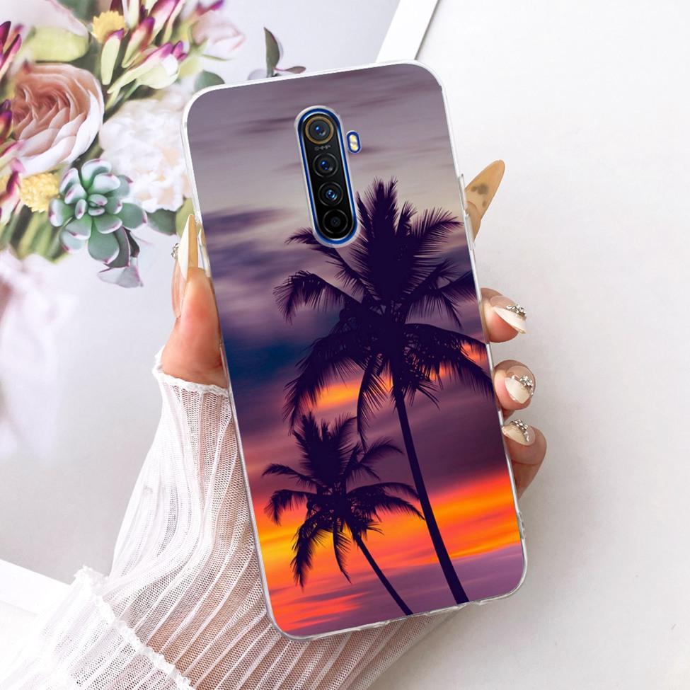 Clear For Realme X2Pro RMX1931 Casing For Realme X2 Pro Case Luxury Fashion Butterfly Funny Cute Painted Cover