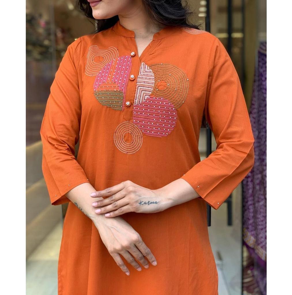 Ensemble tunique indienne Bollywood, kurta droit, salwar kameez, tenue de soirée pakistanaise, kurti ethnique