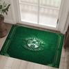 Hibernian FC Design Kristall Samt Teppich Gemütlich Nicht?Rutschfester Teppich mit Aufdruck für Schlafzimmer Wohnzimmer Eingang