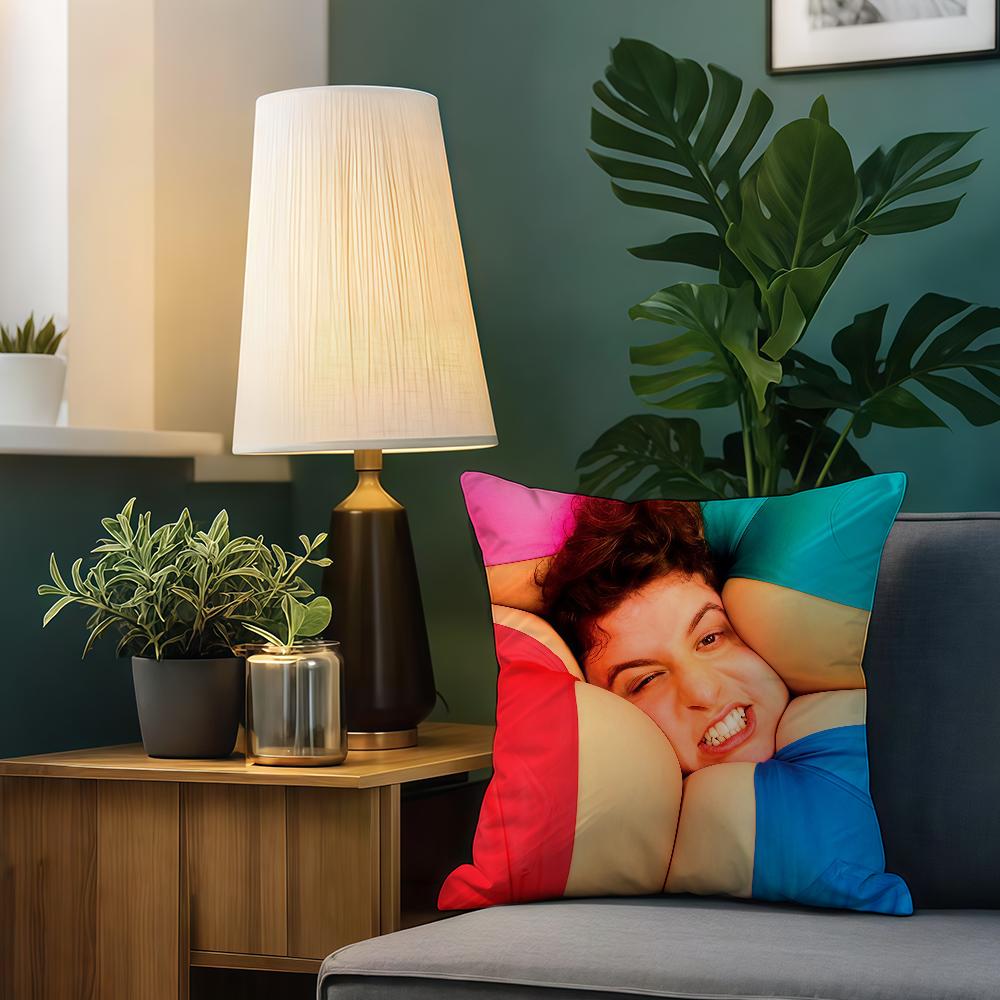 T-Toiletpaper I-Interesting Cushion Cover Birthday Anniversary Gifts Double Sided Printed Zipper Cushion Cover Soft Skin Bedding