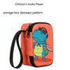 Organisator-Tasche Tragetasche mit Metallreißverschlüssen und elastischen Gurten für Kinder-Story-Maschinen Schützt vor Kratzern und Verlust