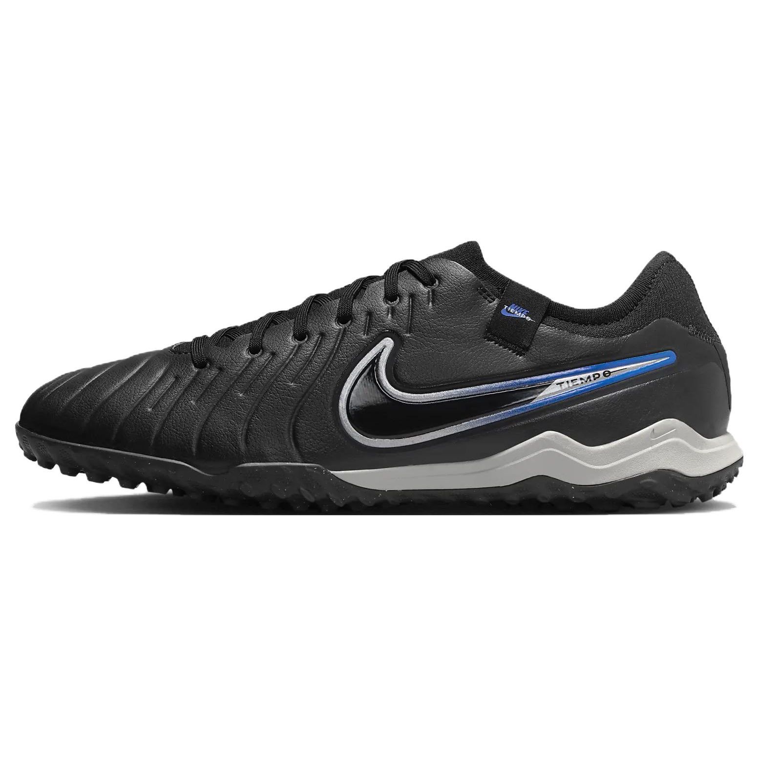 Nike Tiempo Legend 10 Pro TF Black Hyper Royal Chrome Men s Soccer Cleats DV4336-040 EU 40.5