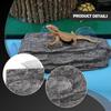 Turtle Basking Reptiles Dock Resting Terrace Stone Climbing Step with Suction Cups for Turtles