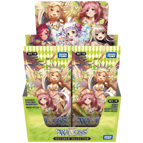 Wixoss WX-16 TCG Booster Pack Decided Selector BOX