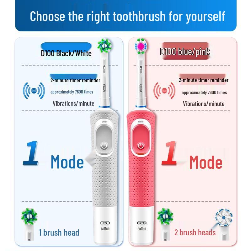 

Oral-B D100 Electric Toothbrush