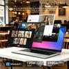Portable 14,1 pouces Celeron N3710 fréquence 2,6 GHz, 12 Go DDR4, SSD 256 Go, OS Windows 11 Pro, Wi-Fi 5 haute vitesse