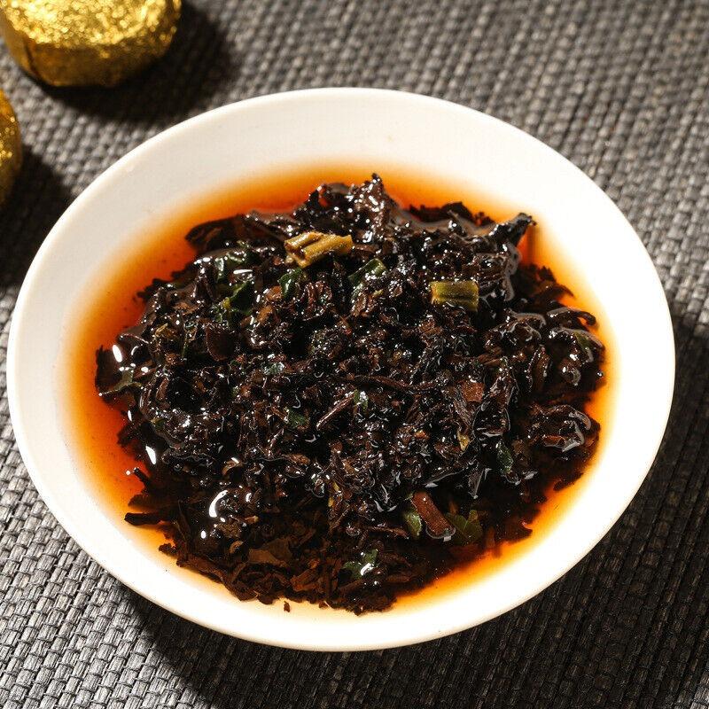 Yunnan Puerh Tea Ripe Tea Tuo Tea Glutinous Rice Fragrance Tuo Tea 1000g/2.2lb