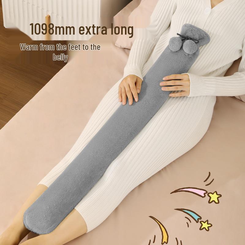 Yangzi Explosion-Proof Long Hot Water Bottle for Shoulder, Neck, and Spine - Thickened Winter Warm Compress