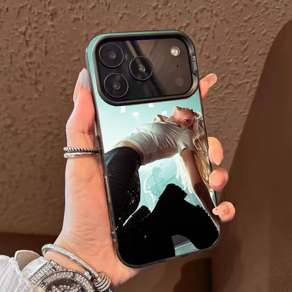 

Singer M-Maisie Peters Phone Case For iPhone 17 16 15 14 13 12 11 Pro Max Plus Silver candy Matte Cover iPhone12PROMAX