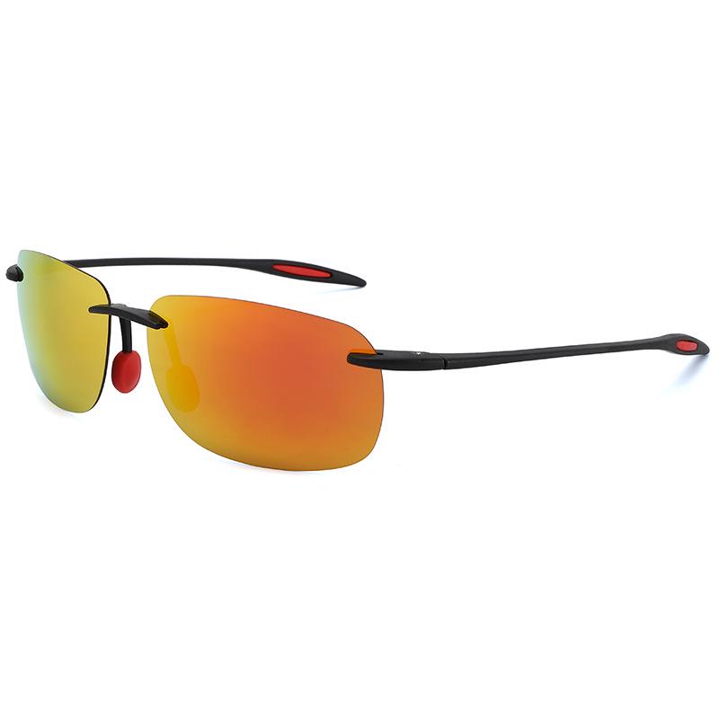 Ultralight TR90 TAC Polarized Frameless Cycling Sunglasses for Men & Women