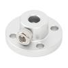 4mm Flange Shaft Coupling Aluminum High Accuracy Lightweight Flange Coupling Connector for 48mm Doub