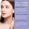 Candy Bella Chillab Lavendel Mattes Puder, Lavendel Mattes Puder Ölkontrolle, mit Puderschwamm, Langanhaltendes Make-up