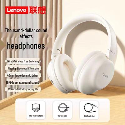 Lenovo TC3307 Foldable Over-Ear Bluetooth Headset