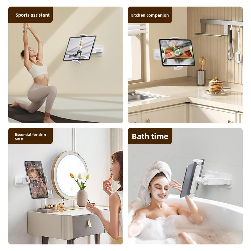 Mobile Phone Tablet Holder Wall-mounted Lazy Wall-mounted Space-saving