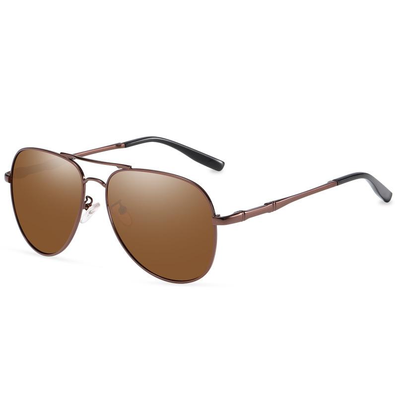Classic Retro High Quality Custom Logo Women Men's Lunette De Soleil Homme Polarized Pilot Sunglasses