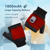 Smart USB Heated Fingerless Winter Gloves