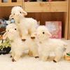Fluffy Big Ears Sheep Plush Toys PP Cotton Baby Sheep Keychain Baby Lamb Plush Doll  Kids Gift