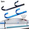 2 Pack Aluminum Alloy Multipurpose Organizer Swimming Pool Hanger Pool Pole Hanger Hooks Pool Equipment Accessories