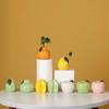 Creative Ceramic Vase for Hydroponic Plants, Pothos, Fresh Flowers, and Desktop Ornaments - Perfect for Living Room Decor.