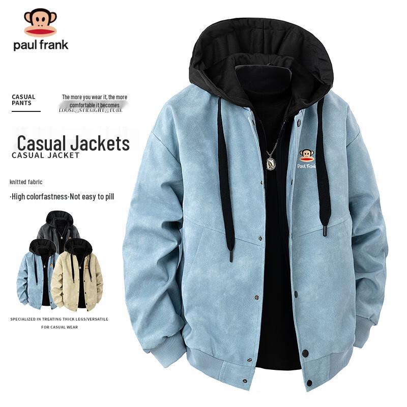 

Paul Frank Men s Hooded Casual Jacket L