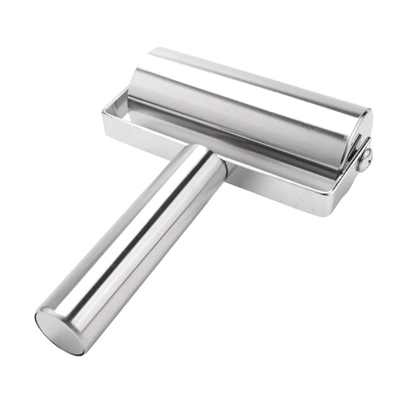 Double Head Stainless Steel Non-stick Rolling Pin Dough Pastry Roller For Dumplings Noodles Pizza Pies Kitchen Baking Tools 1