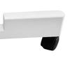 Wooden Frame Privacy Screen Holder with Detachable Wheels for Bedroom And Dressing Area