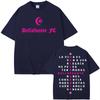 Rapper Dellafuente Double Sided Graphic Tee Shirt Harajuku Fashion Hip Hop Street Tshirts Men Women Comfort Pure Cotton T Shirt