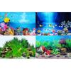 3D HD Double-Sided Aquarium Wallpaper Sticker - Fish Tank Background Decoration