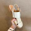 Not tired feet! Baotou sandals women's new summer 2025 wear high-end soft-soled retro Roman shoes