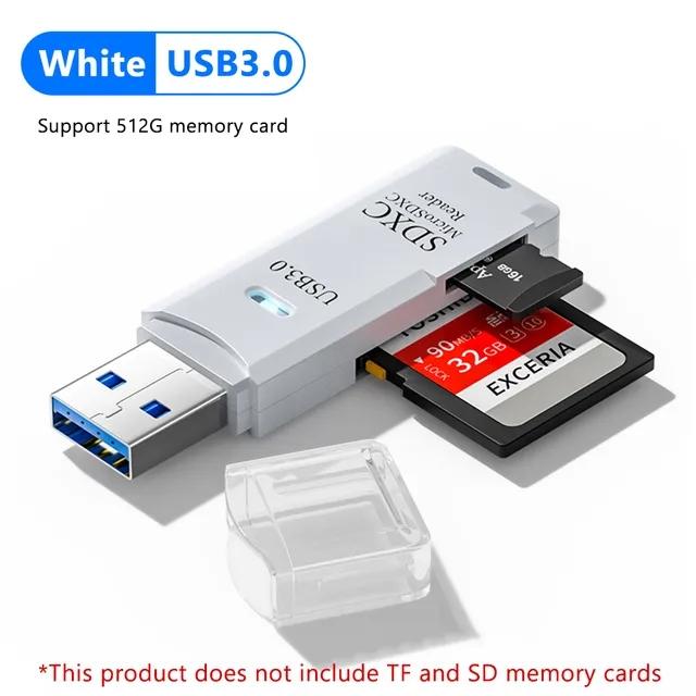 USB 3.0 Card Reader 2 In 1 USB 2.0 To SD Micro SD TF Memory Card Adapter For PC Laptop Accessories Flash Drive Card Reader