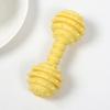 Dog Chew Toy Spiky Barbell Dog Toy with Built-in Bell to Relieve Boredom Interactive Teeth Cleaning Toy for Aggressive Chewers