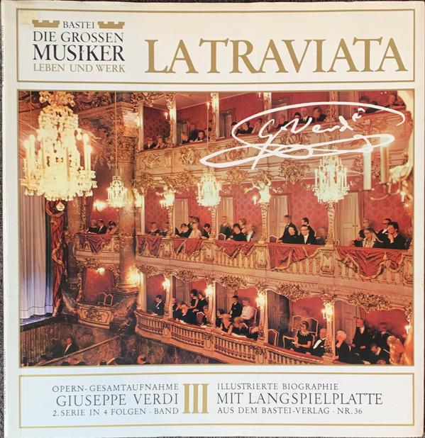 

10inch Record GIUSEPPE VERDI La Traviata Giuseppe Verdi 2nd Ser BDGM36 Bastei 1968 Germany Classical Used