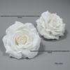 Fiori di Rosa in Velluto 15cm per Decorazioni Matrimoniali e Composizioni Fai da Te