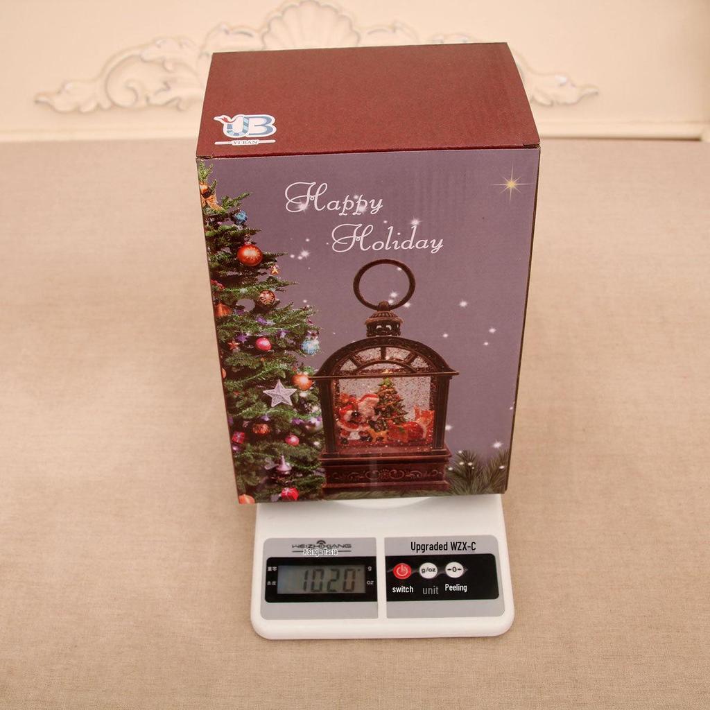 Creative Christmas Window Lights with Music Box - Luminous Night Light Decorations & Gifts