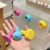 652F 3pcs Adhesive Multicolored Screw Wall Hooks for Organizing Space Car Interiror Hanging Hooks Decoration