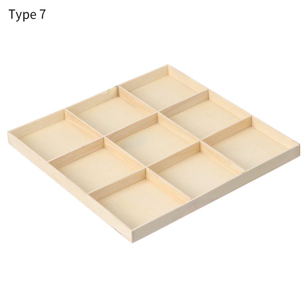 Schmuck Display Palette Lagerung Holz Box Desktop Organizer Bonsai Halter Blumentopf Holz Tablett