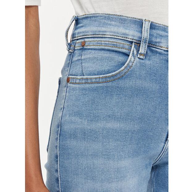 Джинсы Wrangler 112342896 синий Skinny Fit