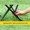 Adjustable Four-Speed Reclining Moon Chair - Lightweight, Foldable for Outdoor & Office Use