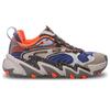 Li Ning X Claw Fabric Cushioning Slip Resistant Lightweight Low top Casual Shoes Women's Khaki Blue AGLQ014-10