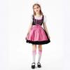 Halloween Bavaria Children's Costume Germany Munich Oktoberfest Maid Dress Girl Dirndl Dress