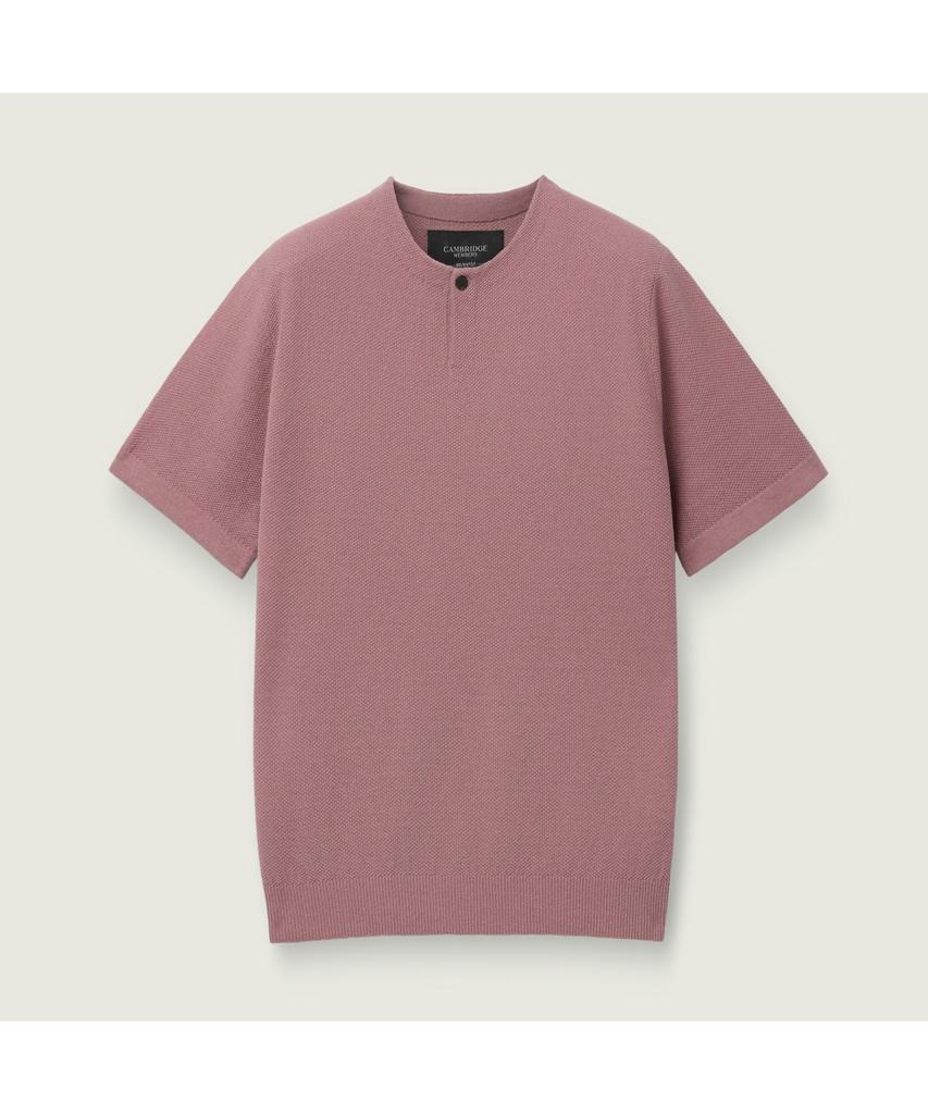 Kaembeulijimembeoseu [Movere] Short Sleeve Crew Neck Sweater - Pink Mcwam26711Pix